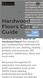 Mobile Screenshot of howtohardwoodfloors.com